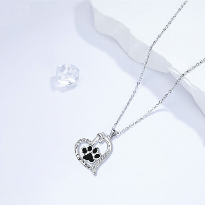 Collier Heart & Paw - Un souvenir des compagnons fidèles