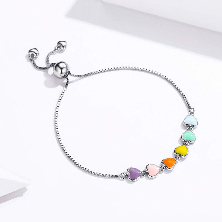Bracelet en argent sterling avec empreinte de patte de chien – Ajustable