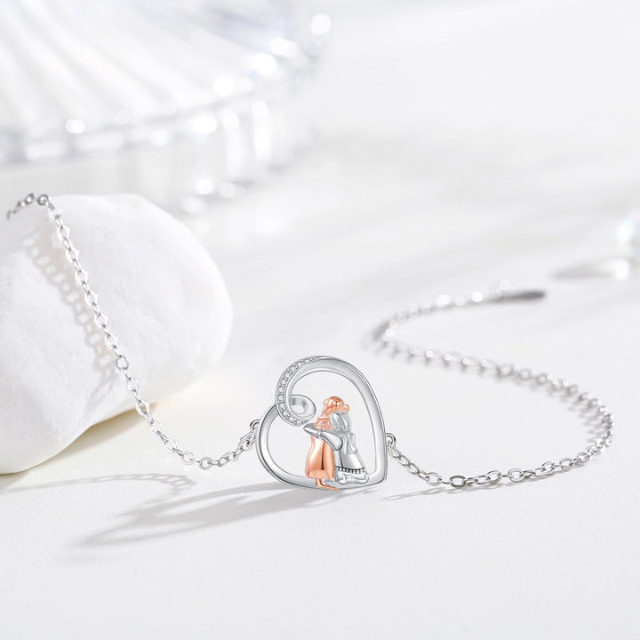 Bracelet d'amitié ajustable sur le thème du chien