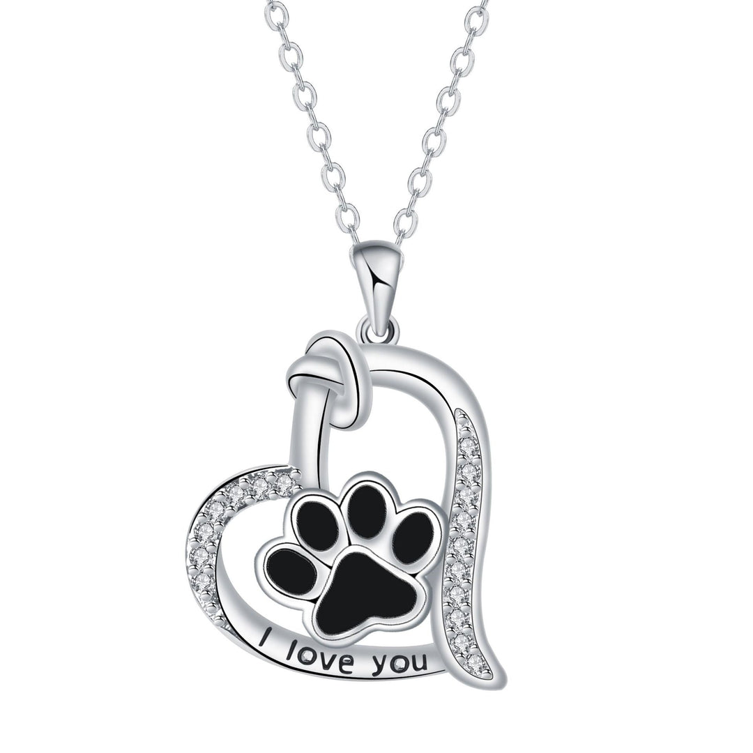 Collier Heart & Paw - Un souvenir des compagnons fidèles