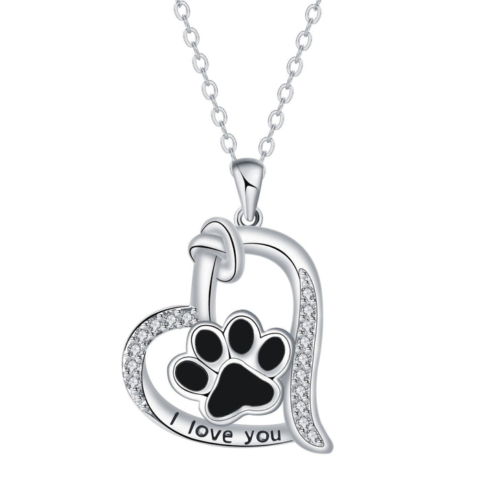 Collier Heart & Paw - Un souvenir des compagnons fidèles
