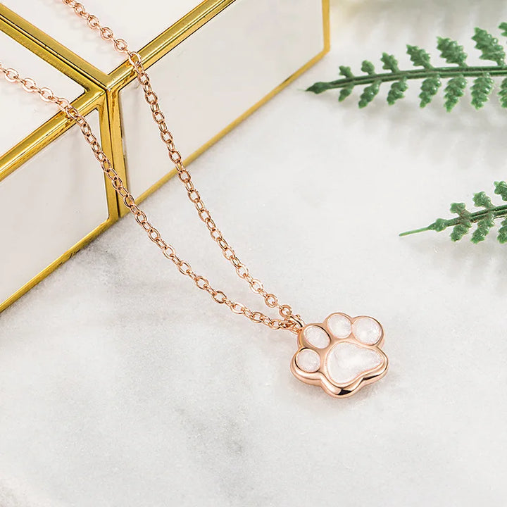 Collier avec pendentif patte – Bijoux symboliques avec animal pour femme